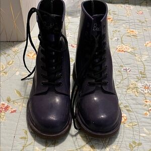 Bootsi Tootsi purple Lace-Up Boots